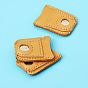 Sheepskin Leather Sewing Thimble Finger Protector, Thimble Finger Pads for Knitting Sewing Quilting Pin Needles Craft Accessories DIY Sewing Tools