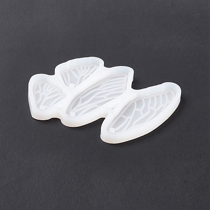 Moldes de silicona para colgantes de alas de mariposa., moldes de resina, para resina uv, fabricación de joyas de resina epoxi