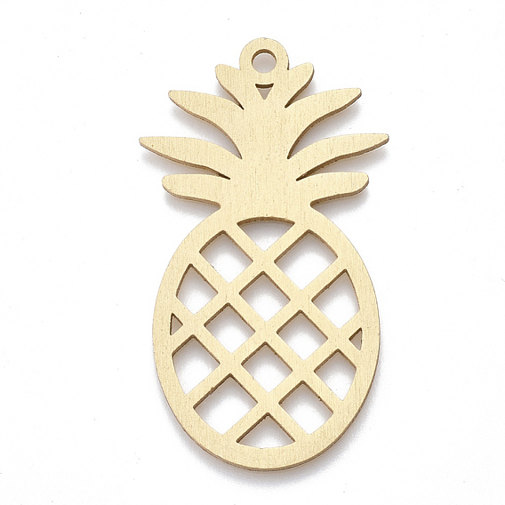 Aluminium Big Pendants, Laser Cut Big Pendants, Pineapple