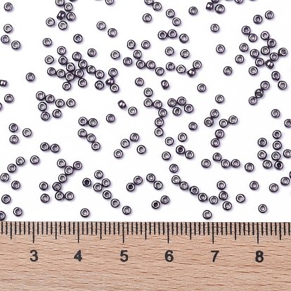 TOHO Round Seed Beads, Japanese Seed Beads, Nickel Plating