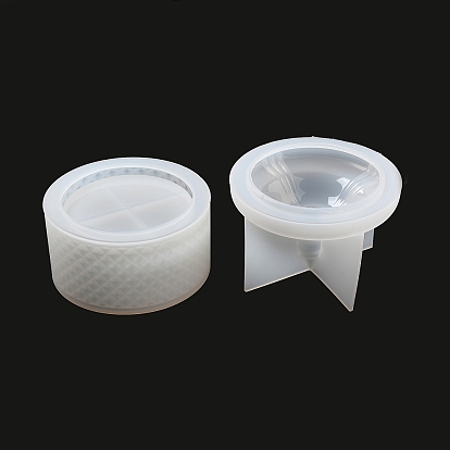 Moules de stockage en silicone bricolage, moules de résine, pour la résine UV, fabrication de bijoux en résine époxy