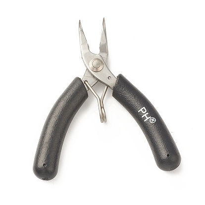 Iron Jewelry Pliers, Bent Nose Pliers