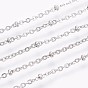 Ion Plating(IP) 304 Stainless Steel Cable Chain Anklets