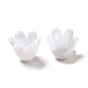 Opaques caps acryliques, 6 pétales, fleur