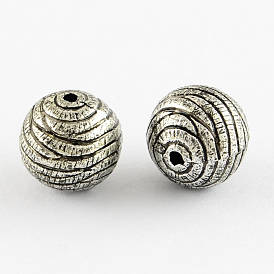 Round Antique Acrylic Beads, 12mm, Hole: 2mm, about 520pcs/500g