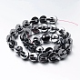 Non-magnetic Synthetic Hematite Beads Strands, Combination Beads