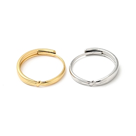 304 Stainless Steel Knot Adjustable Ring for Men Women