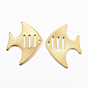304 Stainless Steel Charms, Fish