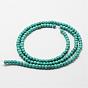 Synthetic Howlite Bead Strand, Dyed, Round