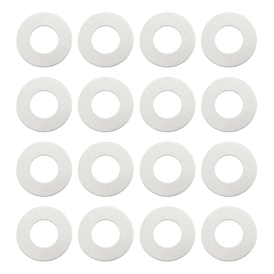 Plaque signalétique de gravure personnalisée en aluminium vierge, flans de carte de visite, Forme de l'anneau