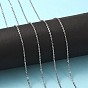 304 кабельные цепи из нержавеющей стали, несварные, с катушкой, Плоско-овальные