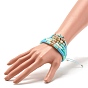Ensembles de bracelets extensibles de perles heishi en pierre ronde et en argile polymère, bracelets empilables étoile de mer pour femme