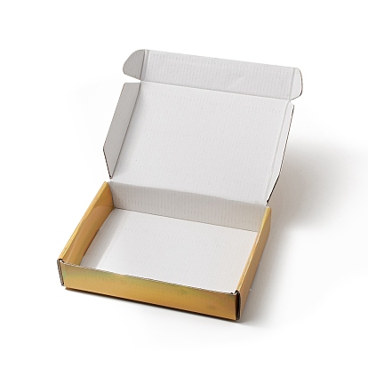 Подарочные коробки из бумаги в лазерном стиле, прямоугольные