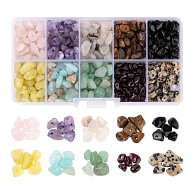 Perles de pierres précieuses naturelles de style 150 g 10, puce