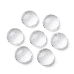 Transparent Glass Cabochons, Clear Dome Cabochon for Cameo Photo Pendant Jewelry Making