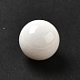 Perles de pierre mélangées naturelles, pas de trous / non percés, mélangé teint et non teint, ronde