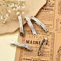 Iron Hair Barrette Findings, French Hair Clip Findings, Nickel