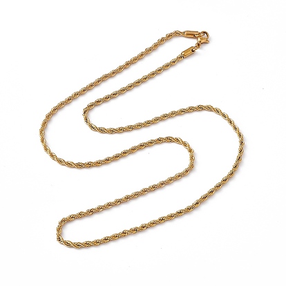 201 ожерелье из веревки из нержавеющей стали для мужчин и женщин