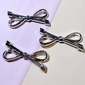 Bowknot Plastic Cabochons, DIY Hairpin Hair Accessories