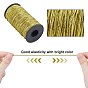 Golden Silk Elastic Thread, with Latex Thread & Plastic Spool