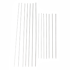 Steel Beading Needles with Hook for Bead Spinner, Curved Needles for Beading Jewelry