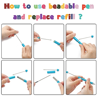 Пластиковые шариковые ручки, шариковая ручка с черными чернилами, для украшения ручки своими руками