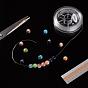 Cordon de cristal élastique japonais rond, fil de perles élastique, pour la fabrication de bracelets élastiques