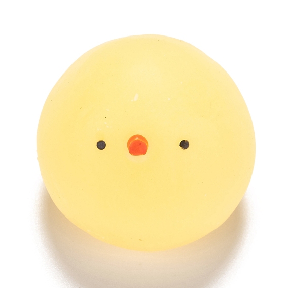 Chick Shape Stress Toy, Funny Fidget Sensory Toy, for Stress Anxiety Relief