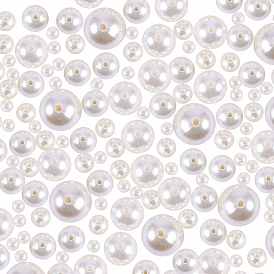 Pandahall élite imité perles acryliques perle, ronde