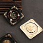 Plato de exhibición de pulsera de madera, soporte para guardar pulseras, plaza