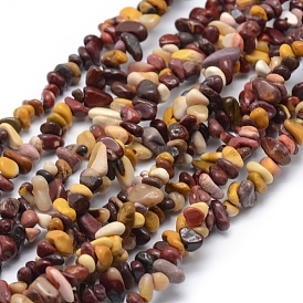 Natural Mookaite Beads Strands, Chip