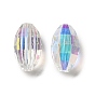 Glass Imitation Austrian Crystal Beads, Faceted, Oval