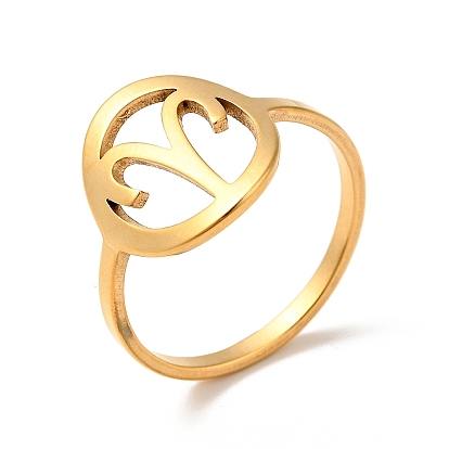 201 anillo de dedo de aries con constelaciones de acero inoxidable para mujer