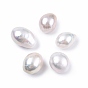 Perles de keshi baroques naturelles, eau douce perles de nacre, sans trou, riz