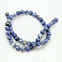 Natural & Synthetic Mixed Stone Beads Strands, Round