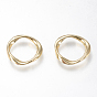 Alloy Linking Rings, Twisted Ring