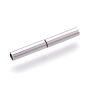 304 Stainless Steel Bayonet Clasps, Tube