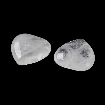 Natural Quartz Crystal Heart Palm Stones, Crystal Pocket Stone for Reiki Balancing Meditation Home Decoration