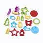Пластиковые пластилиновые инструменты, глиняные тесторезки, пресс-формы, инструменты моделирования, лепка из глины игрушки для детей