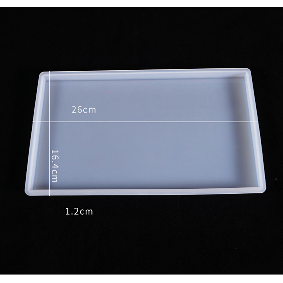 Rectangle Fruit Tray Silicone Molds, for UV Resin, Epoxy Resin Craft Making