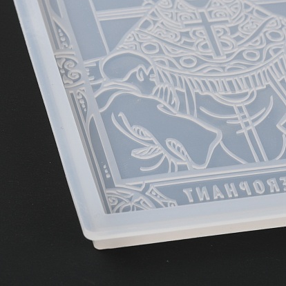 Карты таро силиконовые формы, 6 различные формы для карточек, для уф-смолы, изготовление изделий из эпоксидной смолы