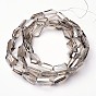 Pearl Luster Plated Glass Bead Strands, Faceted Polygon, 18x13x7mm, Hole: 1mm, about 40pcs/strand, 27.5 inch