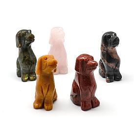 Gemstone Puppy Home Display Decorations, 3D Labrador Retriever Dog