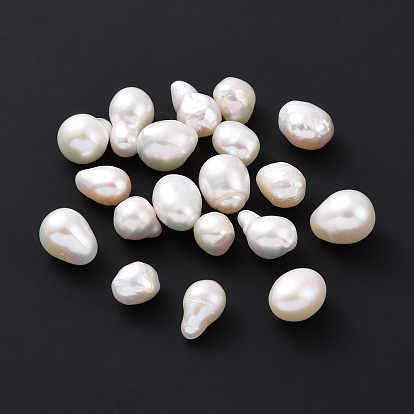 Perlas naturales perlas de agua dulce cultivadas, ningún agujero