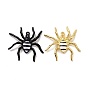 Halloween rack placage alliage émail pandants, charme d'araignée