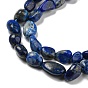 Natural Lapis Lazuli Beads Strands, Nuggets, Tumbled Stone