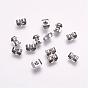 316 Surgical Stainless Steel Ear Nuts, Friction Earring Backs for Stud Earrings