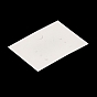 Бумажная карточка со словом модные украшения, используется для серьги, прямоугольные