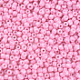 6/0 Glass Seed Beads, Dyed & Heated, Opaque Colours, Round Hole, Round