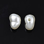 Cuentas de perlas de imitación de plástico abs, oval